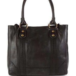 Frye Melissa leather tote in black